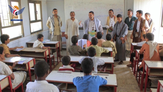 زيارات تفقدية للمدارس الصيفية بمديرية الزهرة بالحديدة