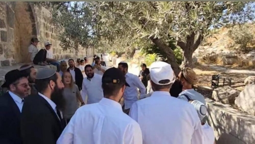 عشرات المستوطنين الصهاينة يقتحمون باحات المسجد الأقصى المبارك