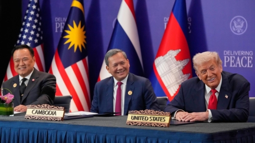 تايلاند وكمبوديا توقعان معاهدة سلام في حضور ترامب
