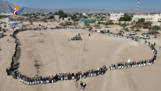 وقفتان لقبائل الطلح وآل عمار في صعدة إعلاناً للنفير العام