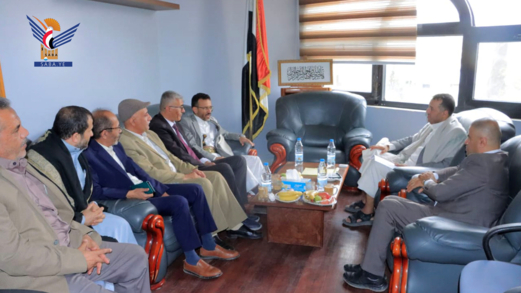 نائب وزير العدل يناقش مع رئيس جهاز الرقابة والمحاسبة تعزيز التعاون