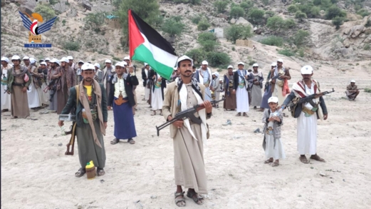 حجة.. عرض في كشر ومسير وتطبيق في المحابشة بالذكرى الثانية لعملية طوفان الأقصى 