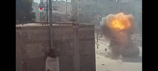 "القسام" تبث مشاهداً لاستهداف دبابة صهيونية بقذيفة "الياسين 105” في غزة
