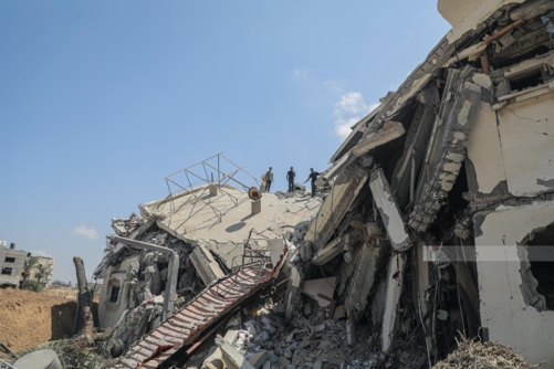  استشهاد تسعة فلسطينيين في قصف للعدو على مناطق بالقطاع