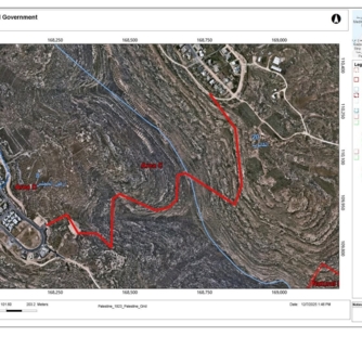 العدو الصهيوني يقرر الاستيلاء على 4888 دونماً من أراضي الخليل