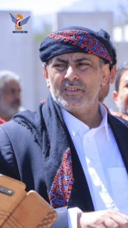 الواحدي يهنئ قائد الثورة والرئيس المشاط بالعيد الـ 11 لثورة 21 سبتمبر