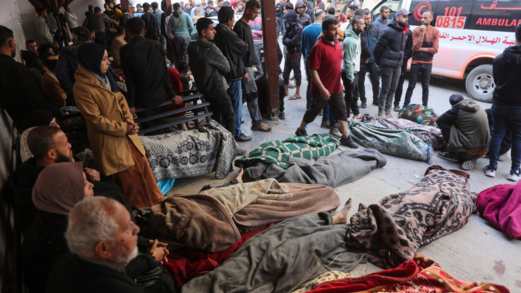 18 شهيدا وصلوا إلى مستشفى غزة الأوروبي في خان يونس منذ صباح اليوم