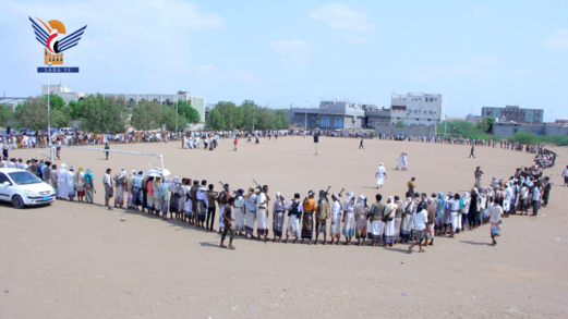 وقفة مسلحة لقبائل المراوعة إعلانًا للجهوزية والاستنفار