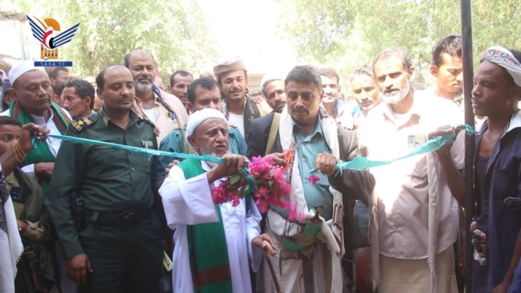 افتتاح معرض صور الشهداء وزيارة روضة الشهداء بمديرية الدريهمي بالحديدة