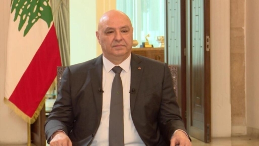 الرئيس اللبناني يدين العدوان الصهيوني على طريق المصيلح في الجنوب 