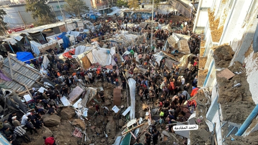 الحكومي بغزة: مجزرة البريج امتداد مباشر لجرائم الإبادة الجماعية