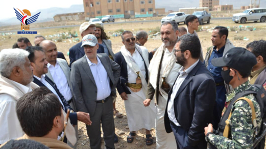 الاطلاع على الموقع المخصص لإنشاء مشروع المدينة الطبية النموذجية بسنحان