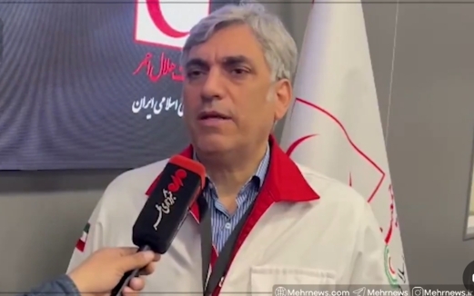 المتحدث الهلال الأحمر: استشهاد أربعة من عمال الإغاثة وأصابة18 آخرين في العدوان على إيران 