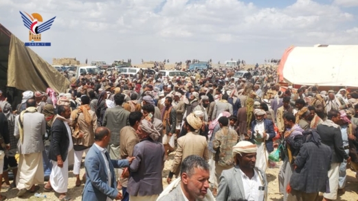 تشييع جثمان فقيد الوطن الشيخ مجاهد معيض في عمران