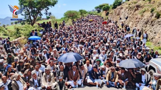 مهرجان بمديرية وصاب العالي إحياءً لذكرى يوم الولاية