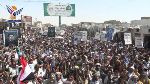 أكثر من 50 مسيرة بالجوف تتويجاً لعامين من التضامن والتضحية مع الشعب الفلسطيني