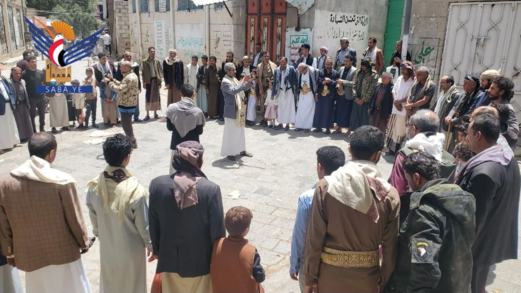 وقفات حاشدة في إب تؤكد الجهوزية والاستنفار لإنهاء العدوان والحصار