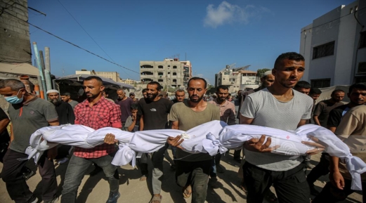 استشهاد 10 فلسطينيين في قصف للعدو الصهيوني على مدينة غزة