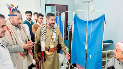 محافظ ذمار يطلع على سر العمل بمركز معالجة الإسهالات بهيئة مستشفى ذمار