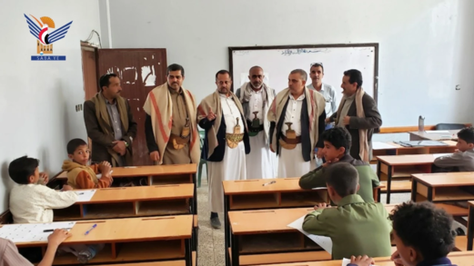 تدشين الاختبارات التكميلية لطلاب الشهادة العامة الأساسية بإب