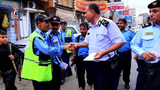 قيادات شرطة المرور تتفقد أحوال منتسبيها في أمانة العاصمة والحديدة
