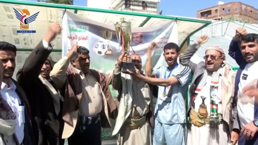 مأرب .. فوز فريق العربي بكأس الشهيد الغماري لكرة القدم