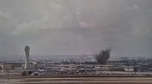 مفاجأة ​يمنية تصعيدية جديدة تفجر مطار بن غوريون  