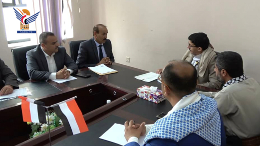 وزير التربية والتعليم يلتقي رئيس جامعة الضالع