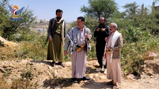 تفقد مشروع صيانة شبكتي المياه والصرف الصحي بمديرية دمت في الضالع