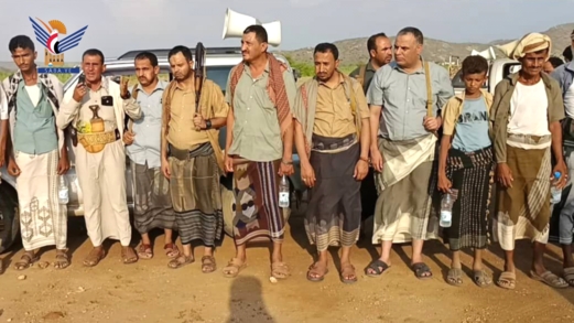 وقفة في عبس بحجة وفاءًا لدماء الشهداء وتأكيدًا على الجهوزية العالية