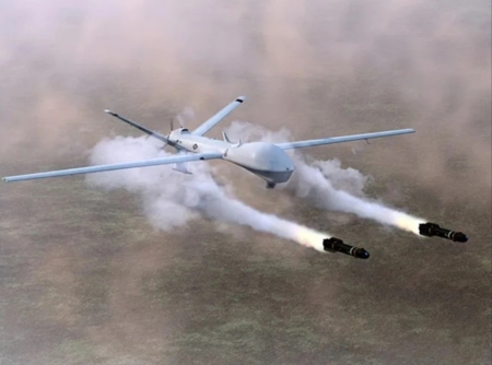 مُسيرة تهاجم مهبط للطائرات التركية على الحدود مع العراق