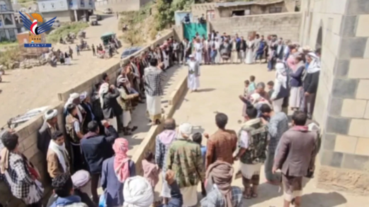 مسيرات ووقفات شعبية بإب وفاءً لدماء الشهداء وثباتا على الموقف