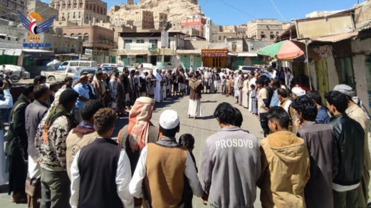 وقفات في مديريات محافظة البيضاء وفاء لدماء الشهداء وتأكيدا على الجاهزية