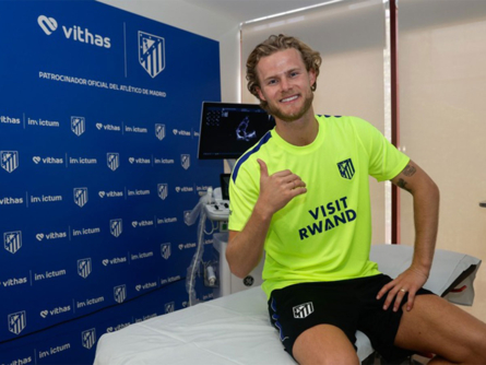 أتلتيكو مدريد يتعاقد مع الدنماركي مورتن هيولماند حتى 2031