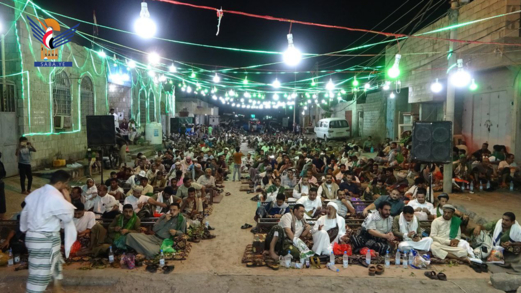 أمسيات احتفالية للجانب الأمني بالحديدة بذكرى المولد النبوي