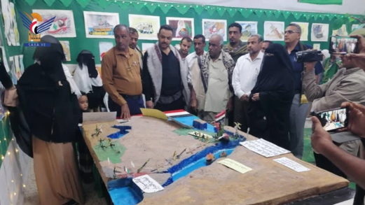 افتتاح معرضين لشهداء القطاع التربوي بمديرية الحالي بالحديدة