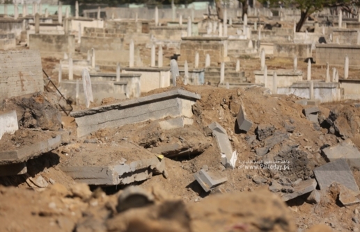 إعلام العدو الصهيوني يقربسرقة 2000 جثة لفلسطينيين من غزة