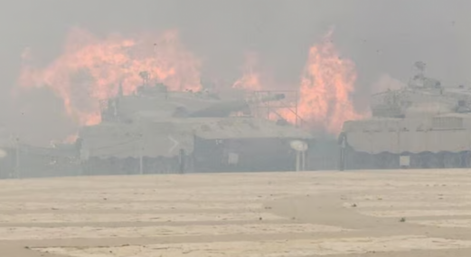 إعلام العدو: الحرائق لا تزال مشتعلة.. آلاف الدونمات احترقت وخسائر بالملايين