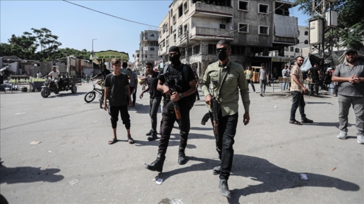 "داخلية غزة" تواصل انتشارها بمناطق انسحاب جيش العدو الإسرائيلي