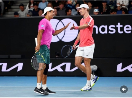 تأهل الثنائي كوبلر وبولمانز لنهائي فئة الزوجي ببطولة أستراليا للتنس