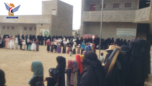 حجة .. وقفة للهيئة النسائية في المحابشة تحت شعار " لا أمن للكيان.. وغزة والأقصى تحت العدوان"