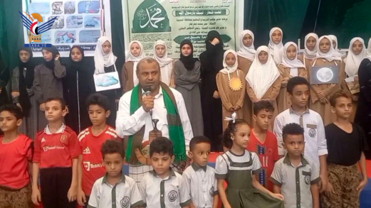 فعاليات طلابية وأمسية في عدد من مديريات الحديدة بذكرى المولد النبوي