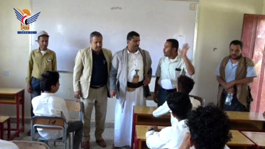 تفقد سير الاختبارات والعملية التعليمية في التعزية والقبيطة بلحج تفقد سير الاختبارات والعملية التعليمية في التعزية والقبيطة بلحج