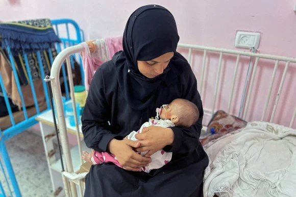 "يونسيف”: الأمهات والرضع حديثي الولادة في غزة يواجهون ظروفا صعبة