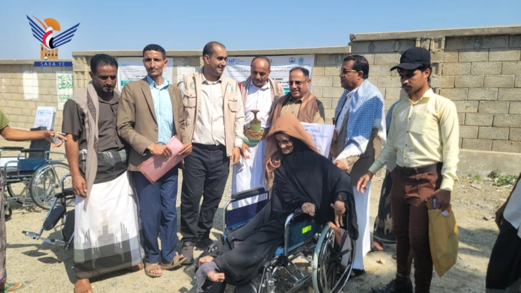 تدشين توزيع أجهزة تعويضية للأشخاص ذوي الإعاقة في كعيدنة بحجة