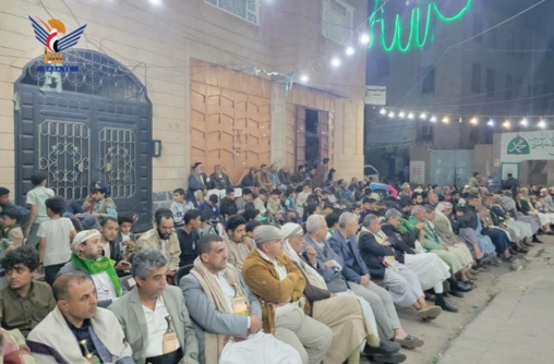 أمانة العاصمة.. أمسية احتفالية في مديرية التحرير بالمولد النبوي