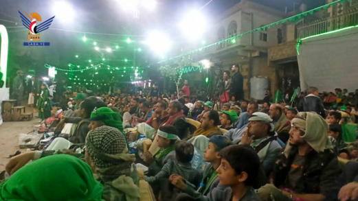 أمسية في مديرية دمت بالضالع بذكرى المولد النبوي