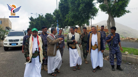 تفقد التجهيزات في ساحة الرسول الأعظم بالمحويت