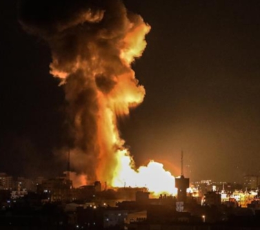 استشهاد تسعة فلسطينيين وإصابة آخرين جراء غارات اسرائيلية على غزة 