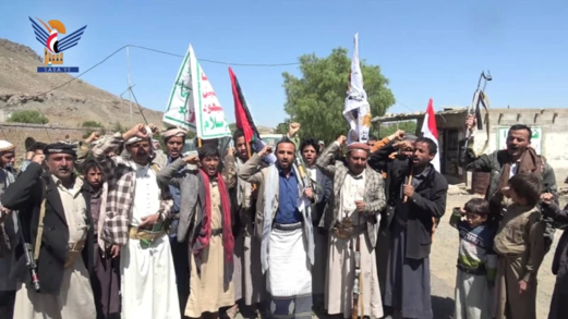 مسيران راجلان وتطبيق قتالي ووقفة مسلحة في جحانة بصنعاء